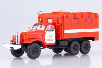 АР-2 (ЗИЛ-157К) '66 Городец' Пожарный, красный/белый (1/43)