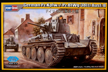Танк Kpfw./ Pz.BfWg 38(t) Ausf.B German (1/35)