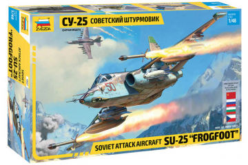 Самолет Су-25 советский штурмовик (1/48)