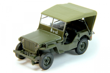Jeep Willys (1942-1950), хаки (1/43)