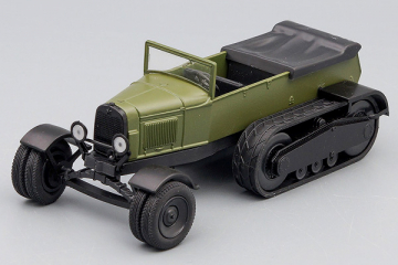 НАТИ-2 полугусеничный, хаки (1/43)