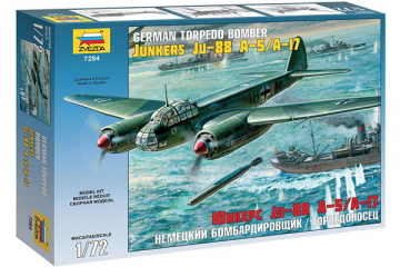 Самолет Junkers Ju 88 A-5/A-17 немецкий бомбардировщик/торпедоносец (1/72)