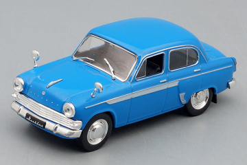 Москвич-403ИЭ экспорт, синий (1/43)