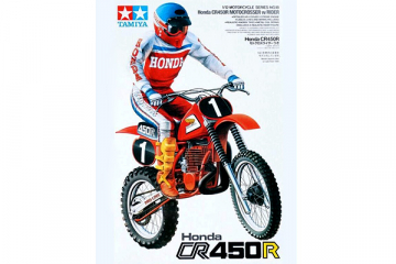 Мотоцикл Honda CR450R w/Rider (1/12)