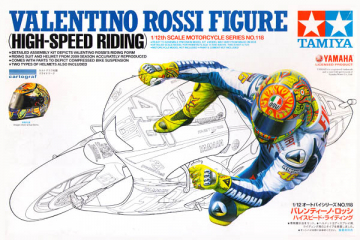Мотогонщик Valentino Rossi (костюм и шлем) (1/12)