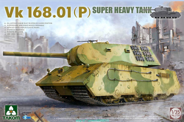 Танк VK.168.01 (P) немецкий супер тяжелый (1/35)