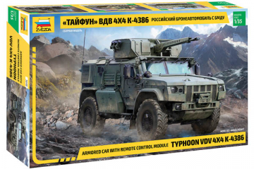 Бронеавтомобиль Тайфун ВДВ 4х4 К-4386 с БМДУ (1/35)