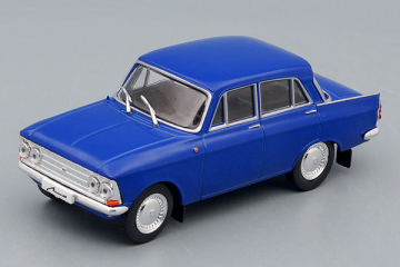 Москвич-408, синий (1/43)