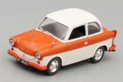 Trabant P50 Limousine, белый/коричневый (1/43)