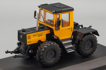 Трактор Unimog MB Trac 1100 - MB Kommunal 1975, желтый/черный (1/43)