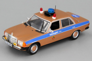 Mercedes-Benz W123 ГАИ Милиция СССР, коричневый/синий (1/43)