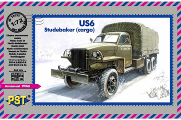Автомобиль Studebaker US6 бортовой с тентом 6х6 (1/72)
