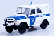 УАЗ-469 Полиция Эстонии, белый/синий (1/43)