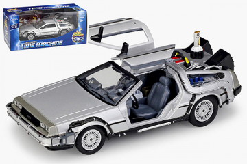 DeLorean DMC12 'Back to Future II' (Делореан), серебристый (1/24)