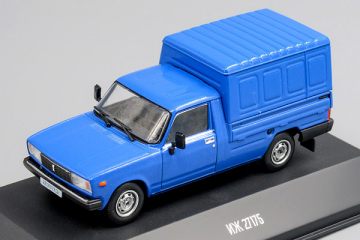 ИЖ-27175 (на базе ВАЗ-2104), синий. На подиуме (1/43)