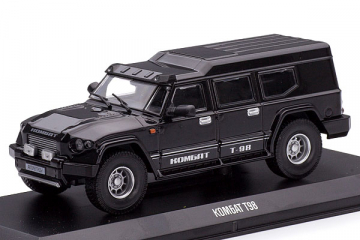 Комбат Т-98 4х4, черный. На подиуме (1/43)