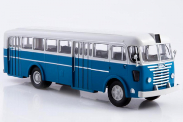 Автобус Икарус-60 городской, синий/серый (1/43)