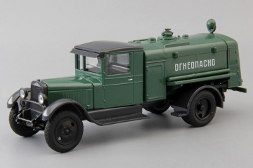 ЗИС-5 топливозаправщик БЗ-39М, темно-зеленый (1/43)