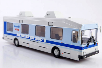 Автобус ЛиАЗ-5919 'Мираж-1', голубой/белый. Спецвыпуск 10 (1/43)