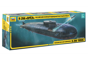 Подводная лодка 'Орел' К-266 атомный ракетный крейсер (1/350)