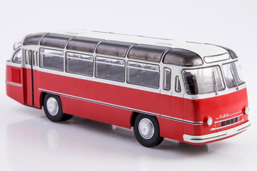 Автобус ЛАЗ-695 городской, красный (1/43)