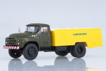АС-161 (ЗИЛ-130) 'Аэропорт', хаки/желтый (1/43)