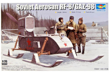 Советские боевые аэросани РФ-8/Горький-98 (1/35)