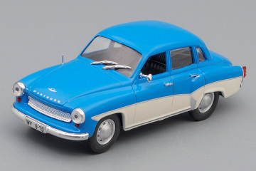 Wartburg 312, синий/белый (1/43)