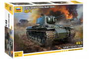 Танк КВ-1 с пушкой Ф-32 1941 г. (1/72)