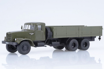 КрАЗ-257Б1 бортовой 6х4, хаки (1/43)