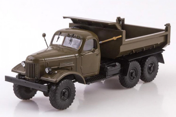 ЗИЛ-ММЗ-4510 (ЗИЛ-157К) самосвал 6х6, хаки (1/43)