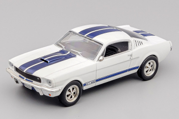 Shelby 350GT, белый/синий (1/43) 