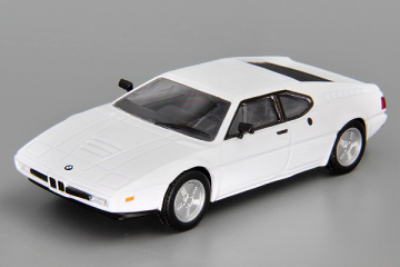 BMW M1, белый (1/43)