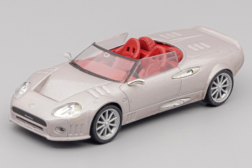 Spyker C12 Spyder, серебристый (1/43)