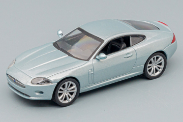 Jaguar XK Coupe, серый металлик (1/43)