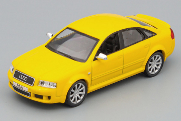 Audi RS6, желтый (1/43)