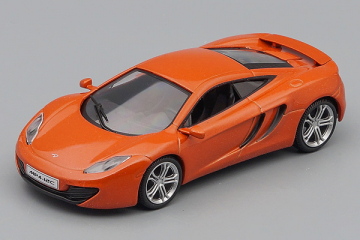 McLaren MP4-12C, оранжеый (1/43)