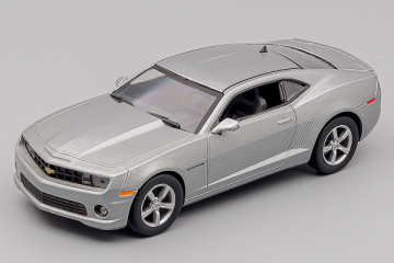 Chevrolet Camaro SS, серебристый (1/43)