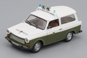 Trabant Kombi 601 Народная полиция ГДР, белый/зеленый (1/43)