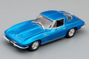 Chevrolet Corevette Stingray 1963, синий (1/43)