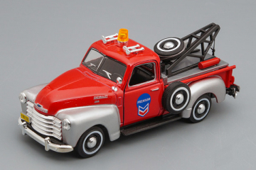 Chevrolet C-3100 Pickup эвакуатор, красный/серебристый (1/43)
