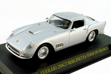 Ferrari 250 GT Berlinetta Tour De France (1975), серебристый (1/43)