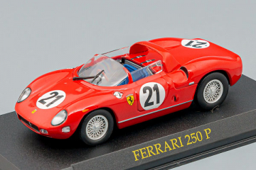 Ferrari 250 P, красный, на подставке (1/43) 