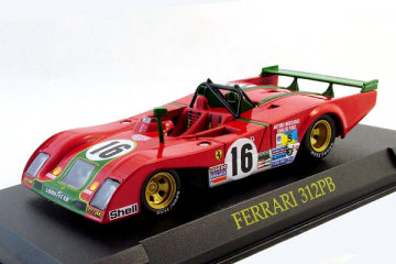 Ferrari 312PB №16 (1973), красный, на подставке (1/43) 