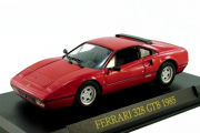 Ferrari 328 GTB 1985, красный, на подставке (1/43) 