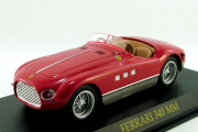 Ferrari 340 MM, красный, на подставке (1/43) 