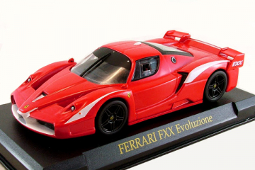 Ferrari FXX Evoluzione 2007, красный, на подставке (1/43) 