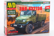 Автомобиль ЗИЛ-43273Н бортовой 4х4, смола (1/43)