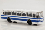 Автобус ЛАЗ-699Р, белый/синий (1/43)
