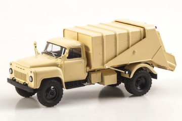 53М (Горький-53) мусоровоз, бежевый (1/43)